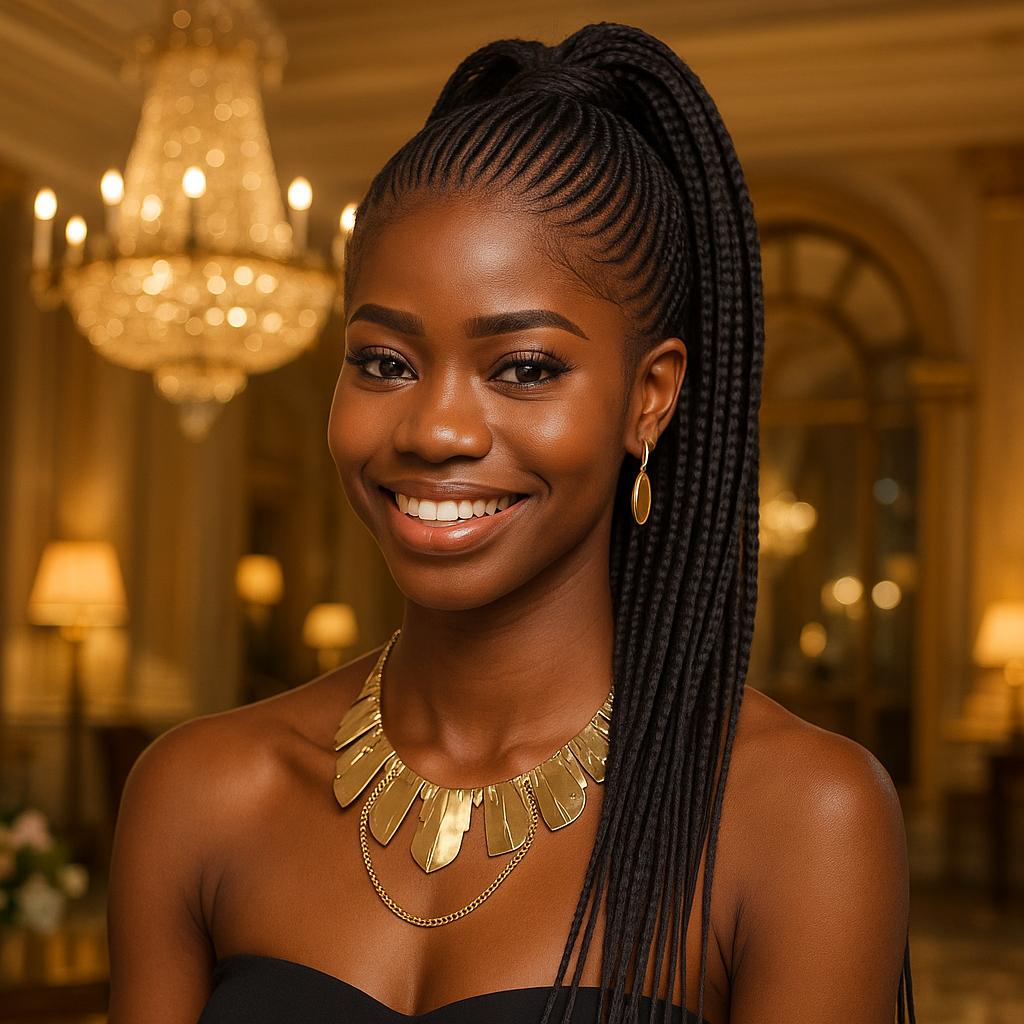 NAYA ÉLÉGANCE – Amazone – Ponytail Tressé Royal - 1024 pixels -1024 pixels