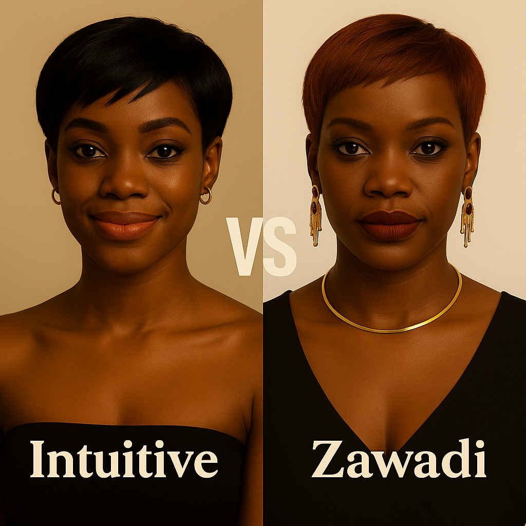 Zawadi vs Intuitive : Quelle perruque courte révèle vraiment votre essence ?