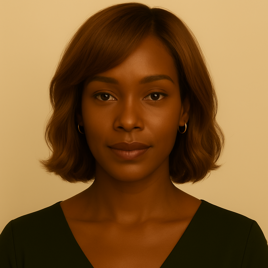 Solaya sur Maisha : Comment sublimer un visage rectangulaire avec une perruque brun miel chaude - 1024 pixels-1024 pixels