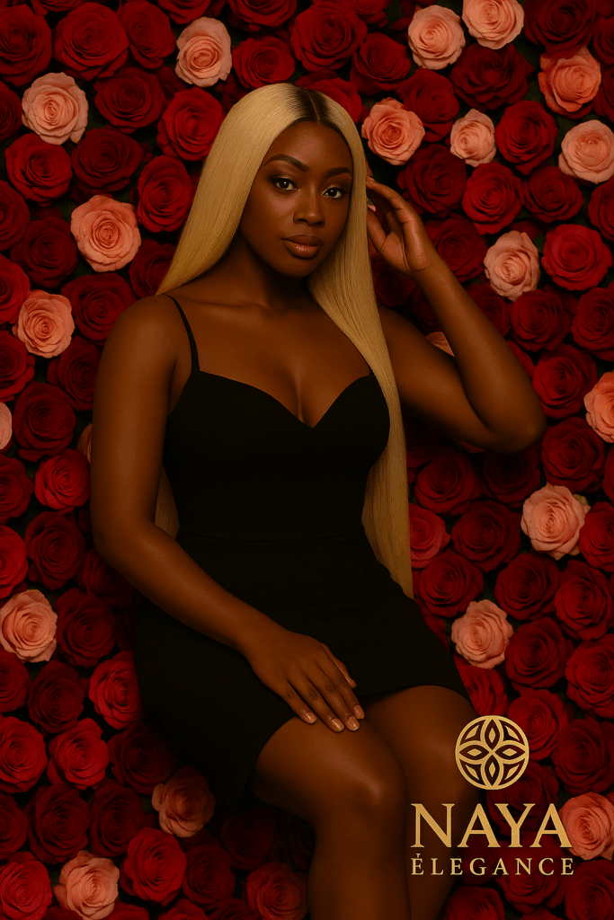 NAYA ÉLÉGANCE – Aurélia – Lissage Long Blond Poudré – Cheveux humains indiens bruts - 1024 pixels-1536 pixels